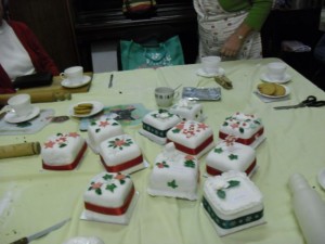 Cakes we made at Marown.